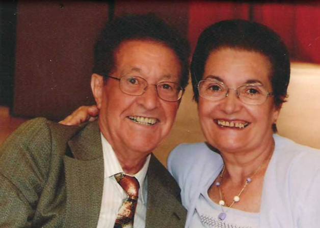 Con su mujer,Pilar Palomo con la que vivió una auténtica historia de amor.jpg